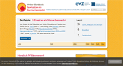 Desktop Screenshot of inklusion-als-menschenrecht.de