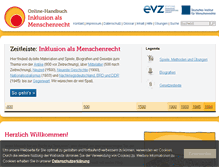 Tablet Screenshot of inklusion-als-menschenrecht.de